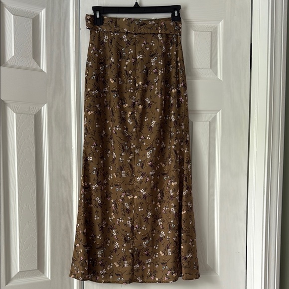 The Fifth Label Brown and Pink A-Line Skirt - Picture 3 of 3